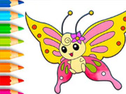 Coloring Book: Butterfly