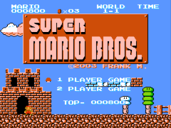 Super Mario Bros. (World) [Hack by Frank Maggiore v1.0] (~2nd Ultimate Super Mario Bros. - Easy) (SMB2J GFX)