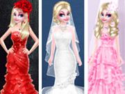 Elsa Different Wedding Dress Style