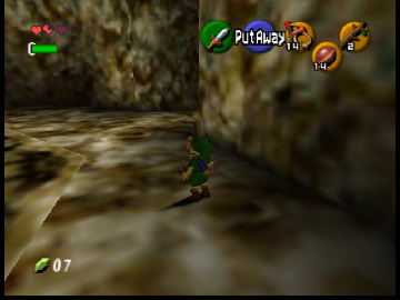 The Legend of Zelda Ocarina of Time STAMINA BAR
