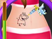 Peppa Pig Tattoo Design