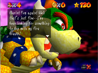 Normal Bowser in final battle
