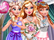 Princesses Wedding Selfie