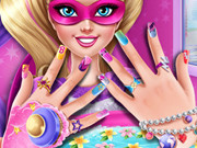 Superhero Doll Manicure