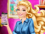 Barbie's New Smart Phone