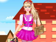 Barbie College Princess Dress Up