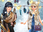 Boho Winter With Princesses