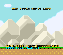 New Super Mario Land by Fermín Acosta Jr.