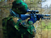 Soldiers In Action Puzzle