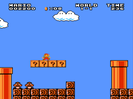 Super Mario Bros. (World) [Hack by Bash v1.0] (~Super Mario Bash.)