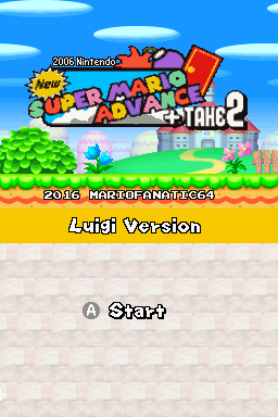 New Super Mario Advance + Take 2 (Luigi)