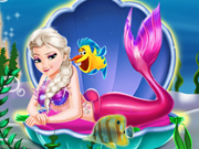 Elsa Mermaid Dress Up