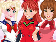 Anime Cosplay Princesses