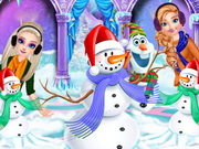 Princesses And Olaf's Winter Style