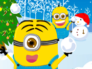 Minions Christmas Snowball Wars