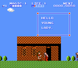 Zelda II - The Adventure of Lady Link Redux