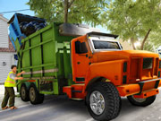 3D City Tractor Garbage Sim