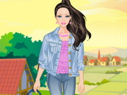 Barbie Denim Style Dress Up