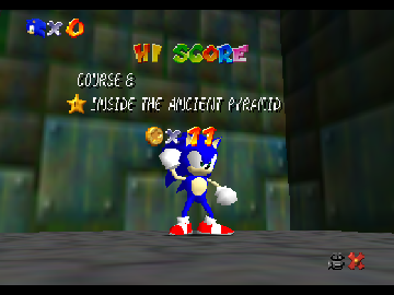 Super Mario 64 Sonic Edition