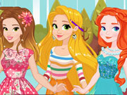 Princesses Fall Style