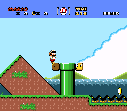 Mario Rescues the Golden Mushroom by Green Jerry