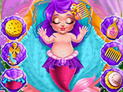 Mermaid Baby Bath