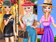 Princesses Spring Casual Dressup