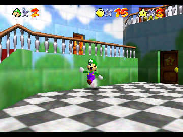 Super Mario 64 Breaking The Barrier - Luigi