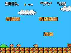 Super Mario Bros. (World) [Graphic Hack by Flamepanther v2.0] (~Super Mario Brothers DX)