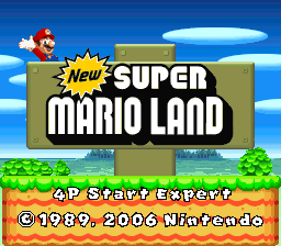 New Super Mario Land V1.5