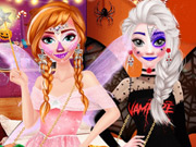 Frozen Sisters Halloween Party