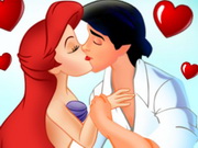 Ariel And Prince Kissing