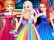 Disney Princesses Prom Dress Fashion