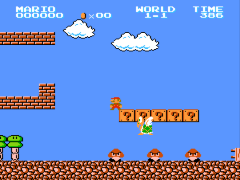 Super Mario Bros. (World) [Hack by Frank Maggiore v1.0] (~2nd Ultimate Super Mario Bros.) (SMB2J GFX)