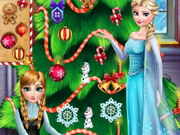 Frozen Christmas Tree Design