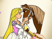 Goldie Princess Coloring Book