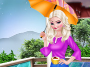 Elsa Rainy Day Fashion