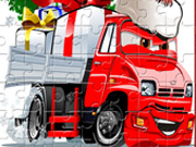 Santa Trucks Jigsaw