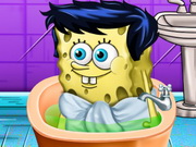 Spongebob Baby Bathing