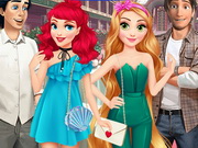 Rapunzel And Ariel Double Date