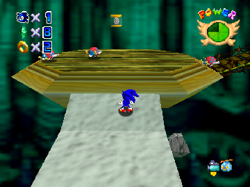 Jogue Mario 64 Sonic Edition Plus V2.2.2, um jogo de Sonic