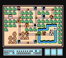 Super Mario Bros. 3 Crowned-KoopaPeach