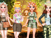 Princess Girls Safari Trip