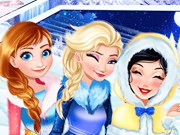 Princesses In Christmasland