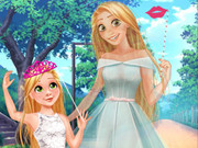 Princess Mom&daughter Cute Family Look