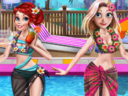 Princesses Pool Party