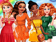 Disney Rainbow Dressup