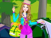 Barbie Camping Dress Up