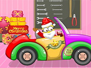 Santa Minion Christmas Car