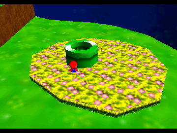 Super Mario 64 the Green Stars Mario edition